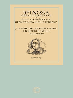 cover image of Spinoza--Obra completa IV